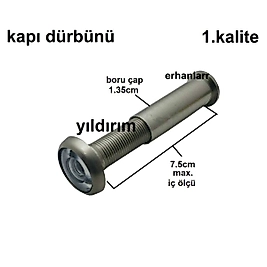 KAPI DÜRBÜNÜ ÇELİK KAPI DÜRBÜNÜ SATEN KALİTELİ
