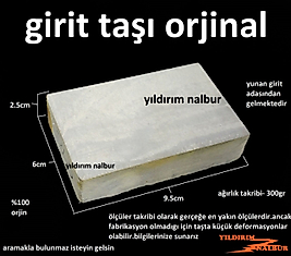 GİRİT TAŞI ORJİNAL YAĞ TAŞI BIÇAK BİLEME TAŞI KÜÇÜK BOY