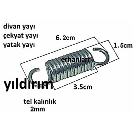 DİVAN YAYI ÇEKYAT YAYI ÇELİK YAY YATAK YAYI İNCE TEL