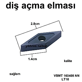 DİŞ AÇMA ELMASI TORNACI ELMAS KESME ELMAS