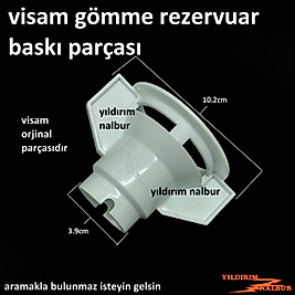 VİSAM GÖMME REZERVUAR İÇ TAKIM BOŞALTMA STOPLU BASKI APARATI MİNİ BOY GİDER APARAT
