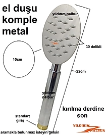 EL DUŞU YUVARLAK KOMPLE METAL ÇELİK ÖZEL DUŞ SETİ FİSKİYESİ KALİTE DEMİRDEN TELEFON