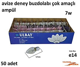 AVİZE AMPÜLÜ DENEY AMPÜLÜ BUZ DOLAP AMPULÜ