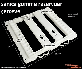 SANICA GÖMME REZERVUAR ÇERÇEVE KLOZET İÇ TAKIM ÇERÇEVESİ