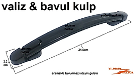 VALİZ ÇEKME KOLU BÜYÜK BOY BAVUL KULP 24.5CM ÇEKME PLASTİK KALİTE