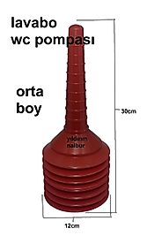 LAVABO POMPASI TUVALET POMPASI WC POMPA DUBLE BOY BÜYÜK