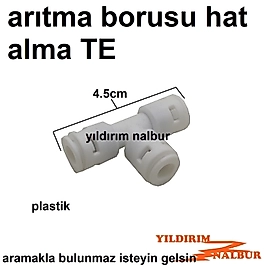 SU ARITMA BORUSU TE 3 YOL EK YAPMA APARATI