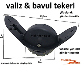 VALİZ TEKERİ TEKER BAVUL 2 ADET FİYATI VALİZ TEKERLEK ÇANTA TEKERLEK ŞEFFAF TEKER