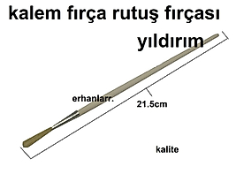 KALEM FIRÇA RUTUŞ FIRÇASI SULU BOYA FIRÇA