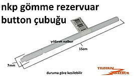 NKP GÖMME REZERVUAR BUTON ÇUBUĞU İÇ TAKIM DÜĞME PİMİ
