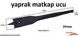 YAPRAK MATKAP UCU 24MM MARANGOZ MATKAP UCU ÖZEL EBAT BÜYÜK BOY
