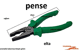 PENSE ELTA KUVVETLİ PENSE SAĞLAM 1.KALİTE ÇELİK PENSE