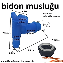 BİDON MUSLUĞU KELEBEK MODEL RENKLİ 1.KALİTE DETERJAN MUSLUK DEPO MUSLUK KOVA MUSLUK