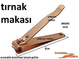 TIRNAK MAKASI BRONZ MODEL BÜYÜK BOY TIRNAK KESME MAKASI