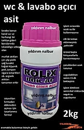 TUVALET AÇMA LAVABO AÇ 2KİLO TIKANIK AÇMA ASİT 2KG YAKICI SIVI GİDER AÇICI İLAÇ