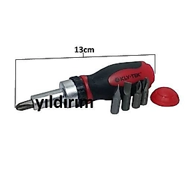 CIRCIRLI TORNAVİDA KLYTEK 1.KALİTE + 5AD BİTS UÇ