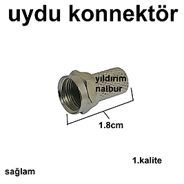 UYDU KONNEKTÖR UYDU KABLOSU UCU ANTEN KABLOSU UCU