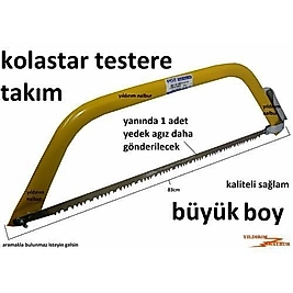 KOLOSTAR ODUN KESME AĞAÇ KESME TESTERESİ BÜYÜK BOY HEDİYELİ