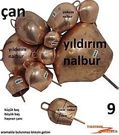 TONGURDAK 9 NO ÇAN TAKARAK KÜÇÜK BAŞ HAYVAN ÇANI İNEK ÇANI ÖKÜZ ÇANI ZİLİ