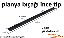 PLANYA MAKİNASI BIÇAĞI İNCE TİP RENDE MAKİNASI BIÇAK