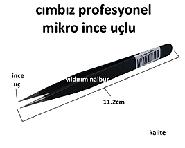 CIMBIZ MİKRO UÇLU SİYAH ELEKTRONİKÇİ CIMBIZ KALİTE