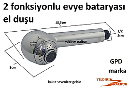 EVYE BATARYASI BAŞLIĞI BERBER 1.SINIF KALİTE BATARYASI BAŞLIĞI DUŞ SETİ FİSKİYE