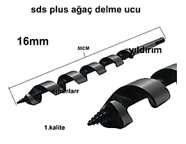 AHŞAP MATKAP UCU 16x500 AĞAÇ DELME UCU KALIN TAHTA DELME