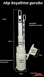 NKP GÖMME REZERVUAR BOŞALTMA İÇ TAKIM ORTA GÖBEK NKP 1.KALİTE
