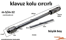 KILAVUZ KOLU CIRCIRLI BÜYÜK BOY CIRCIRLI KLAVUZ KOLU SAĞLAM DUBLE BOY
