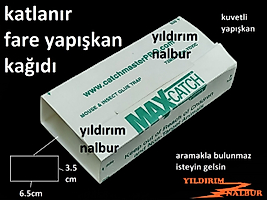 FARE YAPIŞKANI KATLANIR FARE KAPANI FARE TUTUCU FINDIK FARESİ