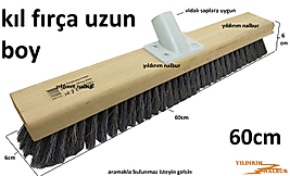 KIL FIRÇA 60 CM UZUN BOYLU FIRIN FIRÇA İZALASYON FIRÇASI BÜYÜK DUBLE BOY