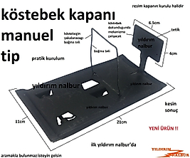 KÖSTEBEK KAPANI KÖSTEBEK TUZAĞI MANUEL KÖSTEBEK ÖLDÜRÜCÜ KAPAN