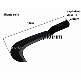 ORAK DAL KESME TRABZON ÇEKME BIÇAK KESKİN KILIÇ