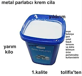 METAL PARLATICI TENCERE JANT GÜMÜŞ ÇATAL BIÇAK BATARYA PARLATICI