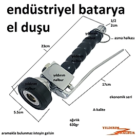 ENDÜSTRİYEL EVYE BATARYASI EL DUŞU FİSKİYESİ ELCİK EKONOMİK SERİ SAĞLAM