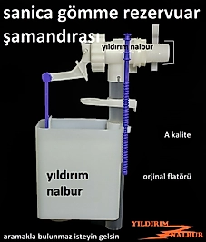 SANİCA GÖMME REZERVUAR ŞAMANDIRASI SANİCA REZERVUAR İÇ TAKIM FLATÖR DOLDURMA