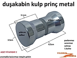 DUŞAKABİN KULP TUTAMAK DUŞA KABİN KOLU PRİNÇ METAL VİDALI