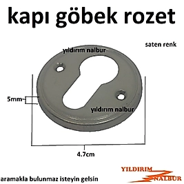 KAPI KİLİT ROZETİ KİLİT GÖBEĞİ BAREL ROZETİ YALE DIŞ KAPI BİLEZİĞİ