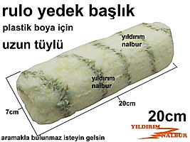 RULO YEDEK 20 CM PLASTİK BOYA RULO YEDEĞİ TÜYLÜ