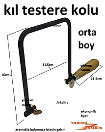 KIL TESTERE KOLU PROFESYONEL ORTA BOY EKONOMİK HOBİ TESTERE KOLU