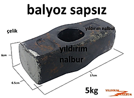 BALYOZ 5KG ÇEKİÇ ÇELİK AĞIR ÇEKİÇ DUBLE BÜYÜK BOY BALYOZ