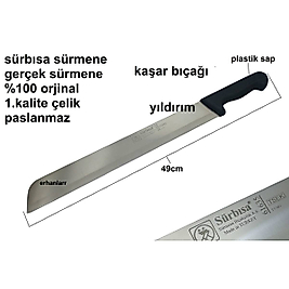 SÜRBISA SÜRMENE KAŞAR BIÇAĞI ESKİ KAŞAR TAZE KAŞAR SATIR KAVURMA