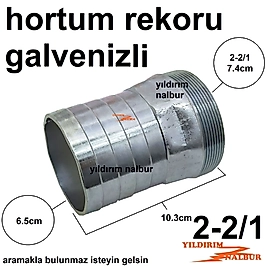 GALVENİZLİ HORTUM REKORU 2-2/1 SU DEPOSU REKORU 2.5 PARMAK