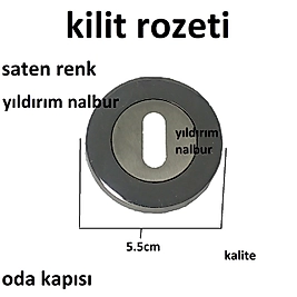 KAPI KİLİT ROZETİ KİLİT GÖBEĞİ BAREL ROZETİ ODA KAPISI