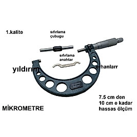 MİKROMETRE KUMPAS MİKRO METRE HASSAS 75-100MM
