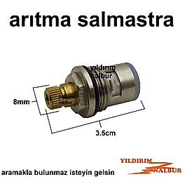 ARITMA MUSLUK SALMASTRASI 3.5 CM AÇ KAPA KÜÇÜK BOY MUSLUK KISA BOYLUI