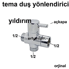 TEMA SİAMP DUŞ SETİ YÖNLENDİRCİ SÜRGÜLÜ DUŞ SETİ AÇ KAPA ORJİN