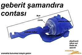 GEBERİT FLATÖR ŞAMANDIRA CONTASI GÖMME REZERVUAR İÇ TAKIM CONTASI DOLDURMA CONTASI