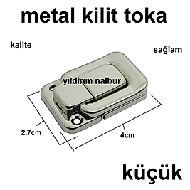 ÇANTA TOKASI VALİZ TOKASI BAVUL KİLİDİ HOBİ KİLİT KÜÇÜKKK