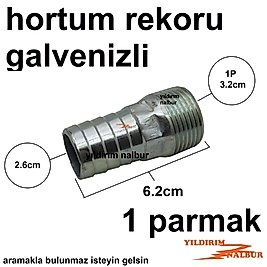 GALVENİZLİ HORTUM REKORU 1P SU DEPOSU REKORU 1 PARMAK